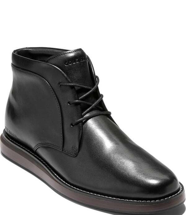 コールハーン メンズ シューズ ブーツ・レインブーツ Cole Haan Mens Grand Neoclassic FlexCraft Chukka Boots BlackDark Brown ブラ