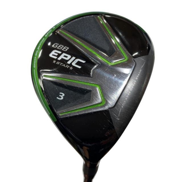 【中古】 キャロウェイ GBB EPIC STAR 3W フェアウェイウッド FW Speeder EVOLUTION for GBB (フレックスS) メンズ 男性用 右利き 右用 Cランク ゴルフクラブ