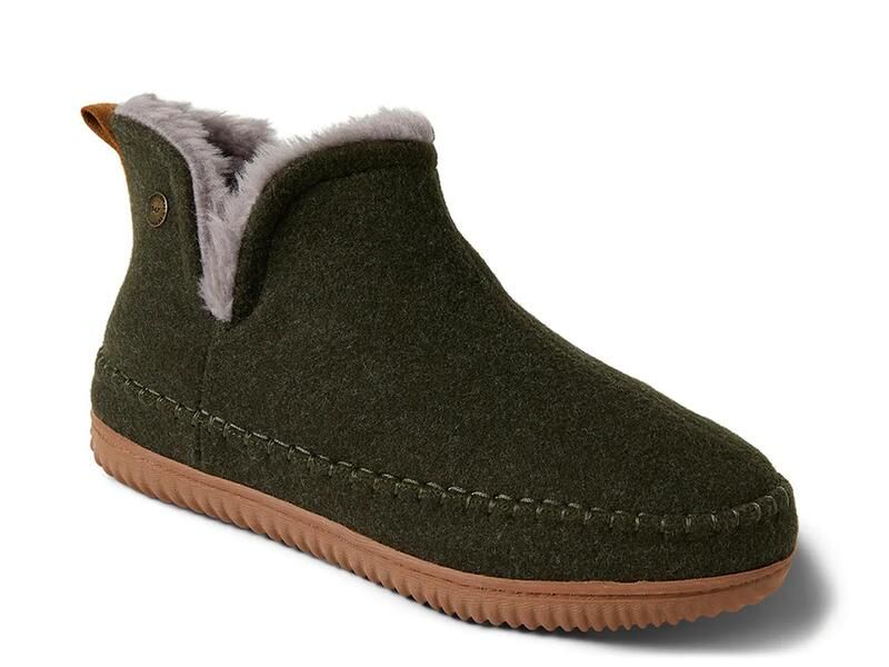 ディアフォームズ メンズ シューズ ブーツ・レインブーツ Dearfoams Brixen Bootie Slipper Mens Dark Green グリーン 13,845円