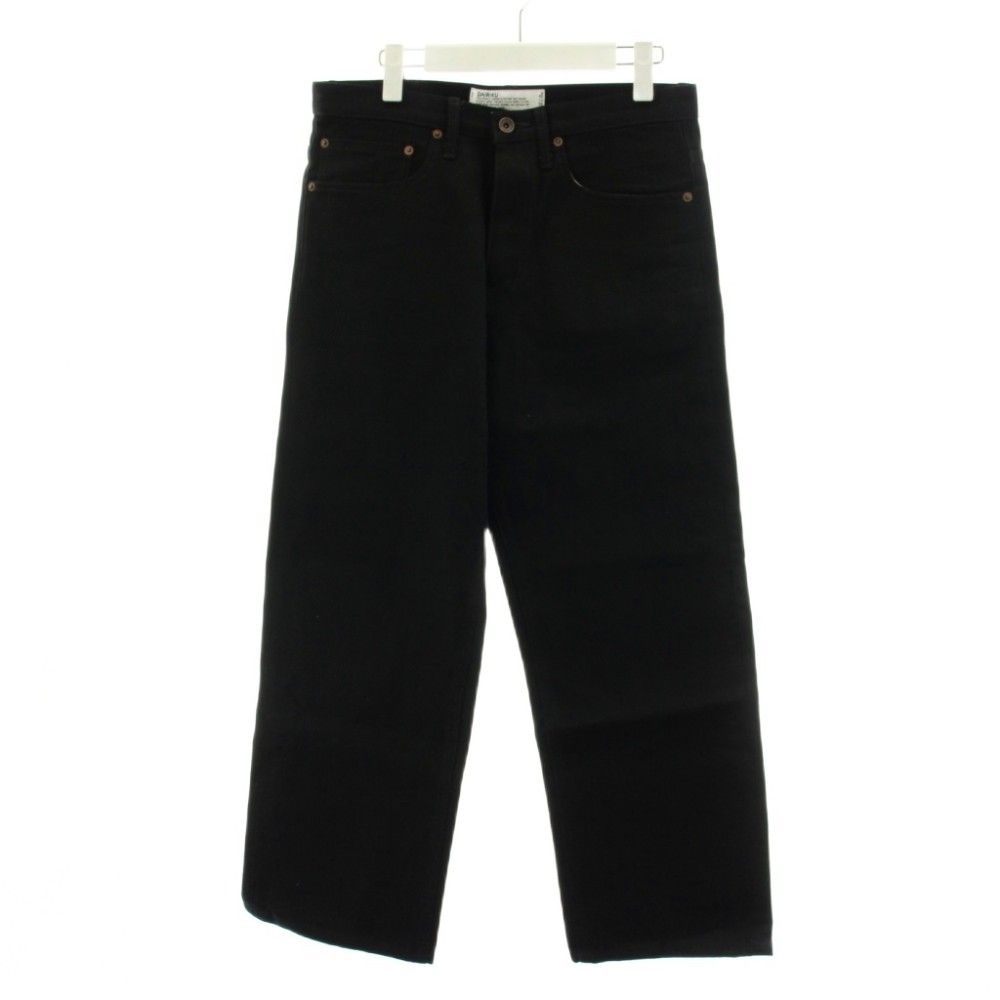 ダイリク DAIRIKU 24AW RD-2 Rigid Straight Denim Pants デニムパンツ ジーンズ Gパン ジーパン 29 黒 ブラック /AN71