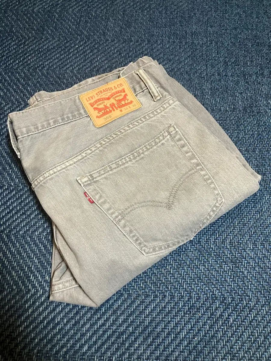34x36 リーバイス Levi's 569 グレー デニム 6,688円
