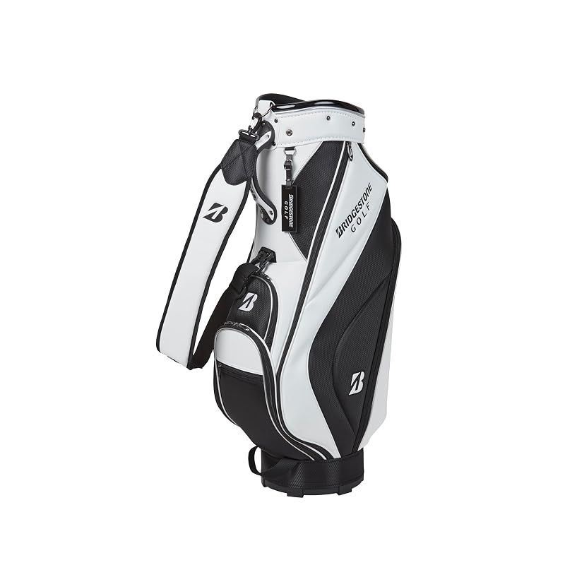 【新品】 BRIDGESTONE(ブリヂストン) キャディバッグ 軽量ベーシックモデル CBG422 WK 2024年モデル 17,930円