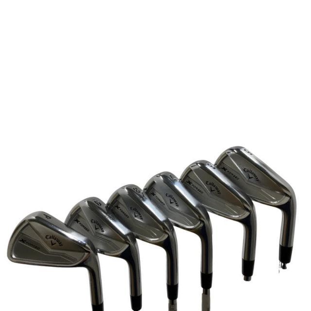 【中古】 キャロウェイ X FORGED(2024) 6S アイアンセット IR NS PRO MODUS3 TOUR105 (フレックスS) メンズ 男性用 右利き 右用 Cランク ゴルフクラブ 45,101円