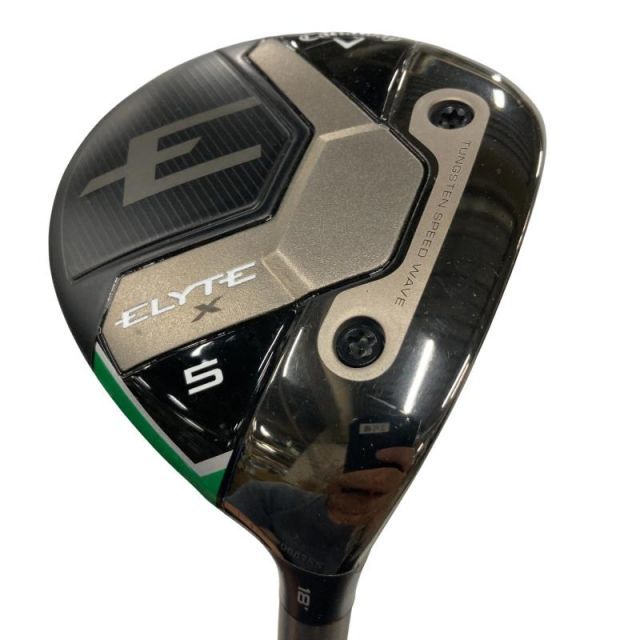 【中古】 キャロウェイ ELYTE X 5W フェアウェイウッド FW VENTUS GREEN 50 for CW(ELYTE FW) (フレックスSR) メンズ 男性用 右利き 右用 Cランク ゴルフクラブ