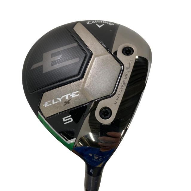 【中古】 キャロウェイ ELYTE X 5W フェアウェイウッド FW VENTUS GREEN 50 for CW(ELYTE FW) (フレックスSR) メンズ 男性用 右利き 右用 Cランク ゴルフクラブ
