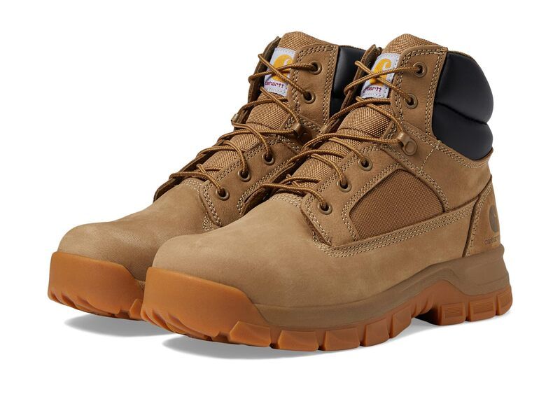 カーハート メンズ シューズ ブーツ・レインブーツ Tシャツ Carhartt Kentwood 6 Steel Toe Work Boots Coyote Nubuck