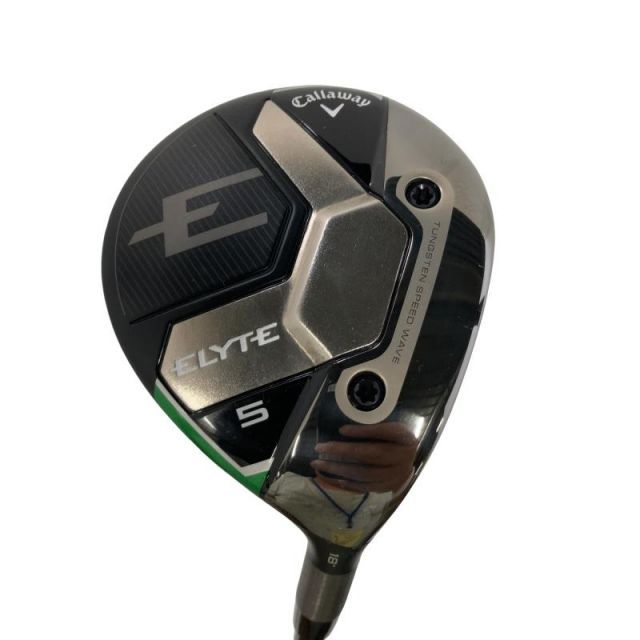 【中古】 キャロウェイ ELYTE 5W フェアウェイウッド FW VENTUS GREEN 50 for CW(ELYTE FW) (フレックスS) メンズ 男性用 右利き 右用 Cランク ゴルフクラブ