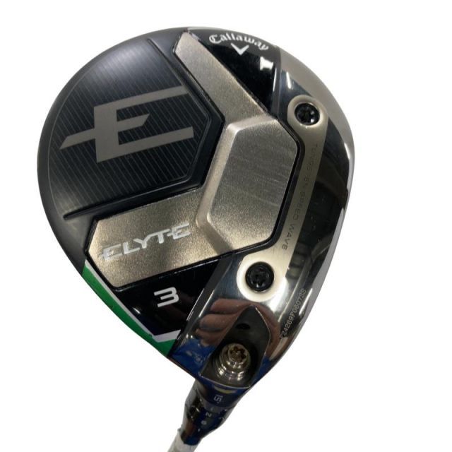 【中古】 キャロウェイ ELYTE 3W フェアウェイウッド FW VENTUS GREEN 50 for CW(ELYTE FW) (フレックスS) メンズ 男性用 右利き 右用 Cランク ゴルフクラブ