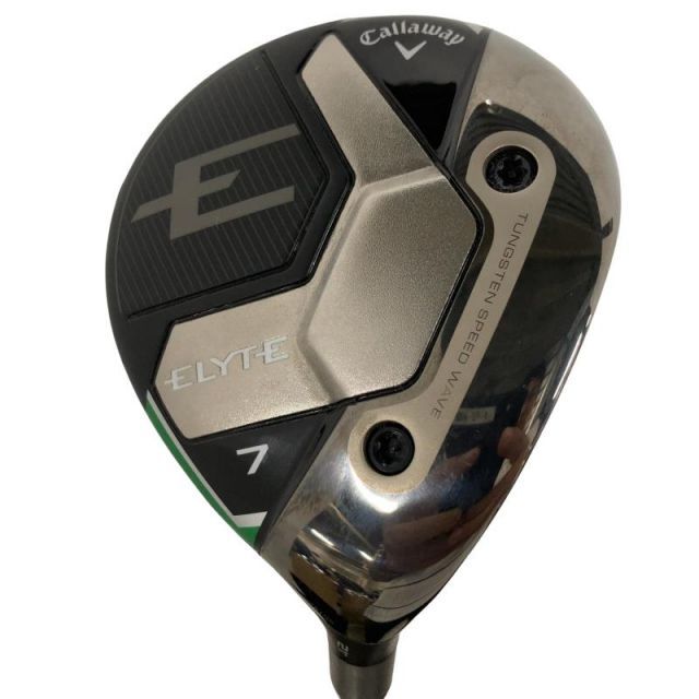 【中古】 キャロウェイ ELYTE 7W フェアウェイウッド FW VENTUS GREEN 50 for CW(ELYTE FW) (フレックスSR) メンズ 男性用 右利き 右用 Cランク ゴルフクラブ