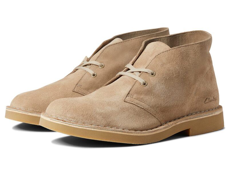 クラークス メンズ シューズ ブーツ・レインブーツ Clarks Desert Boots EVO Sand Suede サンド