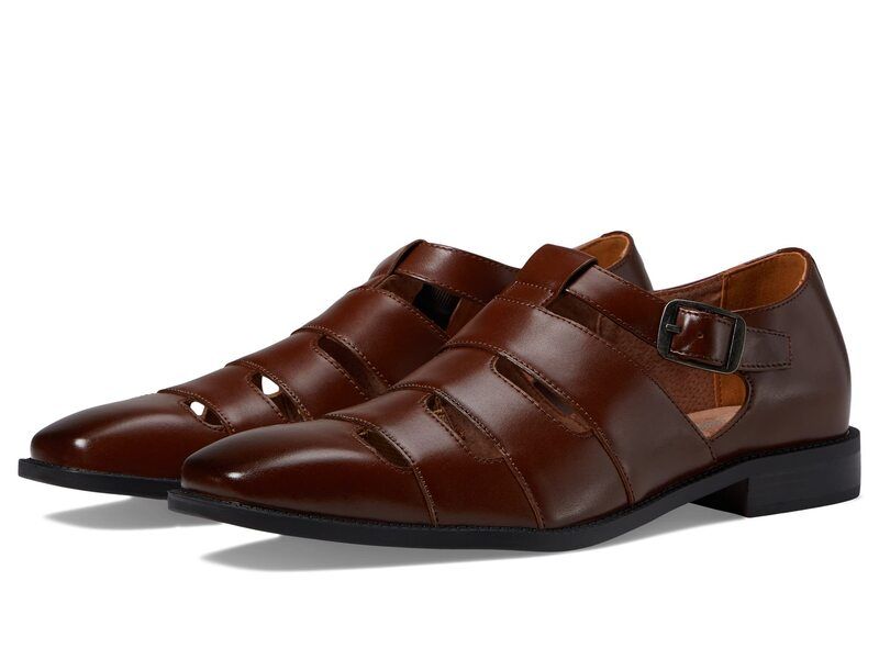 ステイシーアダムス メンズ シューズ サンダル Stacy Adams Calderon City Sandal Cognac
