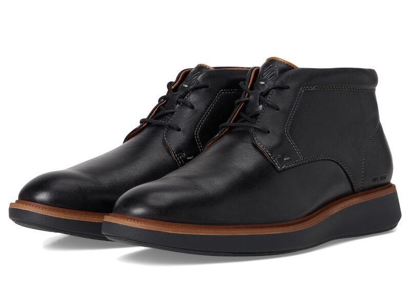 ジョンストンアンドマーフィー メンズ シューズ ブーツ・レインブーツ Johnston Murphy Xc Parker Chukka Black Waterproo ブラック