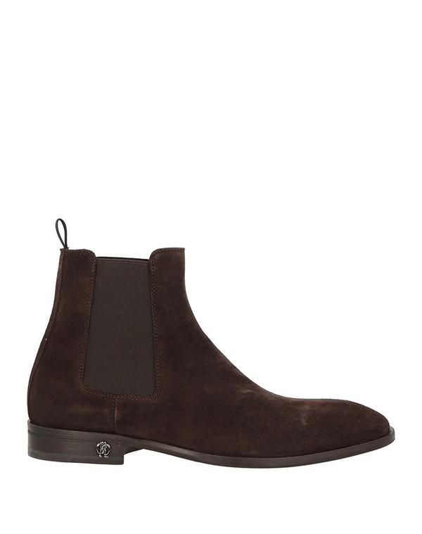 ロベルトカヴァリ メンズ シューズ ブーツ・レインブーツ ROBERTO CAVALLI ショートブーツ Dark Brown ブラウン