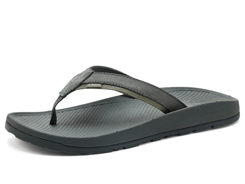 チャコ メンズ シューズ サンダル ダウン レザー Chaco Lowdown Leather Flip Alloy