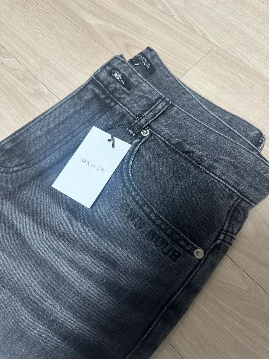 Ownhour ブラックデニム ジーン L size