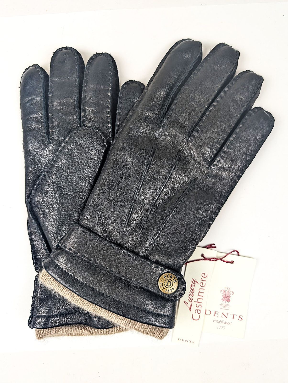 ☆定価5.72万円・新品未使用☆ デンツ DENTS ディアスキン×カシミヤ