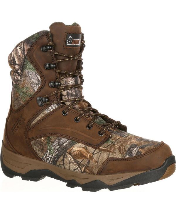 ロッキー メンズ シューズ ブーツ・レインブーツ ROCKY Mens Retraction Waterproof 800G Insulated Outdoor Boot Realtree xtra