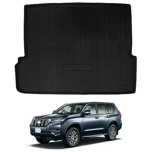 H★PANICO 新型 トヨタ ランドクルーザー プラド 150系 7人乗り ラゲッジマット 車種専用設計 トランクマット TPE素材 防水 耐摩擦 耐汚れ 3Dカーゴマット ラバータイプ 保護マット カー用品 内装パーツ 装着簡単 1Pセット