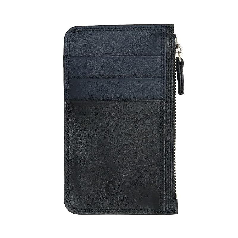 mywalit(マイウォリット) Mywalit(マイワリット) スリムミニマルウォレット 長財布 (メンズ 財布 薄い コンパクトウォレット 本革 レザー 男性 サイフ 大容量 カード 小銭 キーチェーン 春財布 父の日 クリスマス) MY1173 (ブラッ