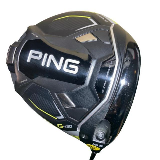 【中古】 ピン G430 MAX 10.5° ドライバー DR ALTA J CB BLACK(DR) (フレックスSR) メンズ 男性用 右利き 右用 Cランク ゴルフクラブ