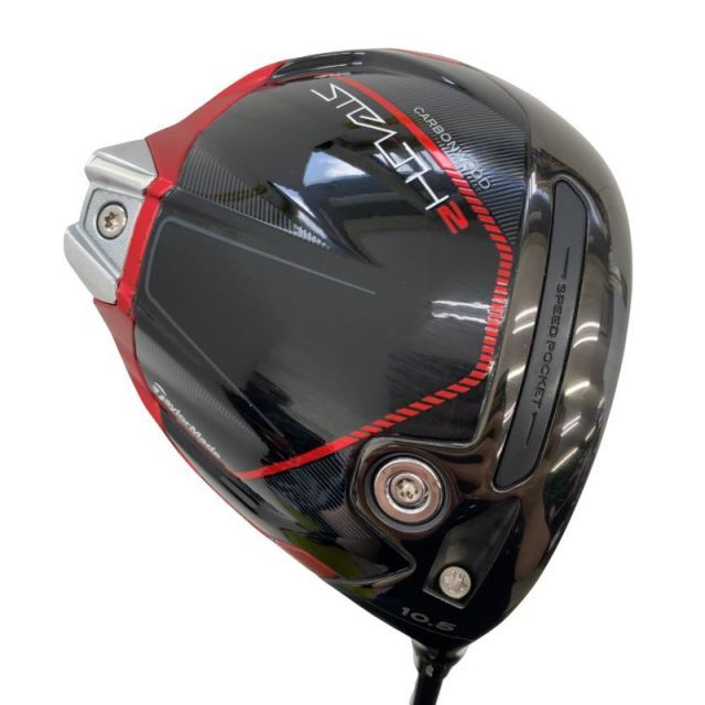 【中古】 テーラーメイド STEALTH2 10.5° ドライバー DR TENSEI RED TM50(STEALTH DR) (フレックスR) メンズ 男性用 右利き 右用 Cランク ゴルフクラブ