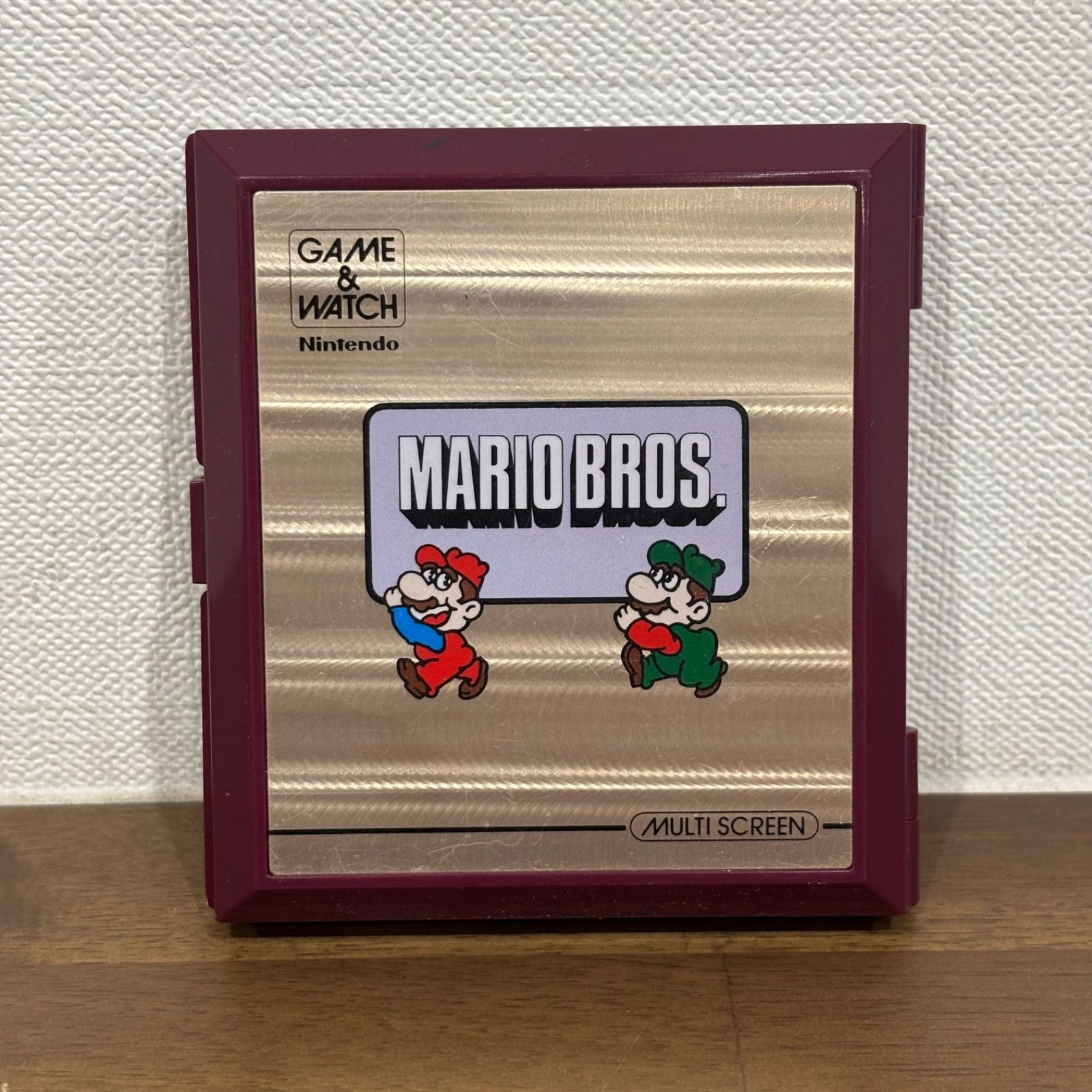 任天堂 ゲーム&ウォッチ マリオブラザーズ レトロゲーム 動作未確認 NINTENDO GAME＆WATCH MARIO BROS.
