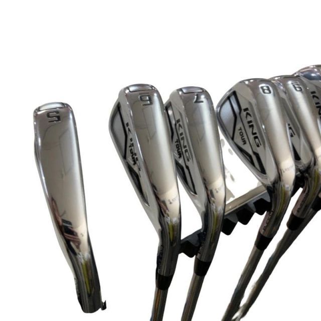 【中古】 コブラ KING TOUR MIM 6S アイアンセット IR 純正特注シャフト (フレックスR) メンズ 男性用 右利き 右用 Cランク ゴルフクラブ