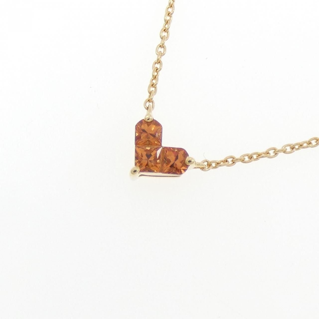 スタージュエリー ミステリアスハート ネックレス 0.25CT - メルカリ