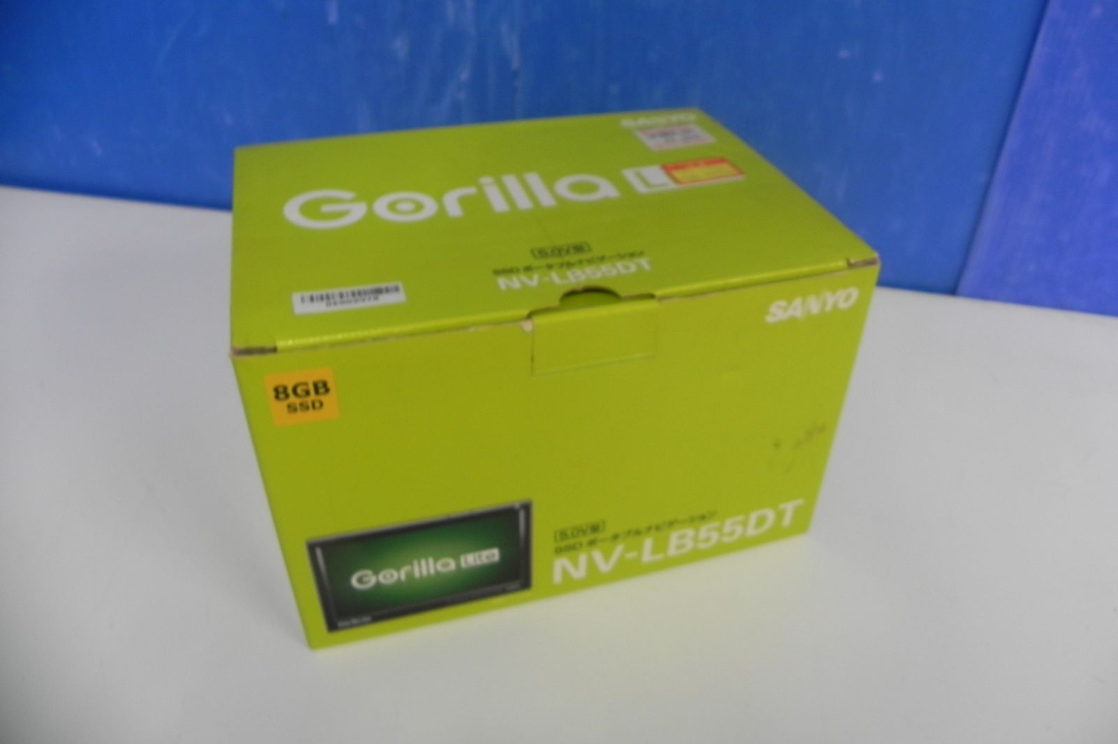 3B711☆SANYO Gorilla ポータブルナビ NV-LB55DT 8GB ゴリラ 動作品