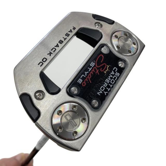 【中古】 タイトリスト SCOTTY CAMERON STUDIO STYLE FASTBACK OC(2025) 33インチ パター PT スチール (フレックスその他) メンズ 男性用 右利き 右用 Bランク ゴルフクラブ
