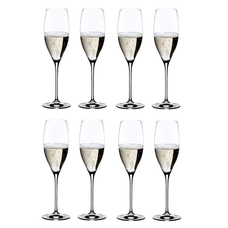 [正規品] RIEDEL リーデル シャンパングラス 8個セット ヴィノム キュヴェ・プレスティージュ/ヴィンテージ・シャンパーニュ 230ml 6416/48-8