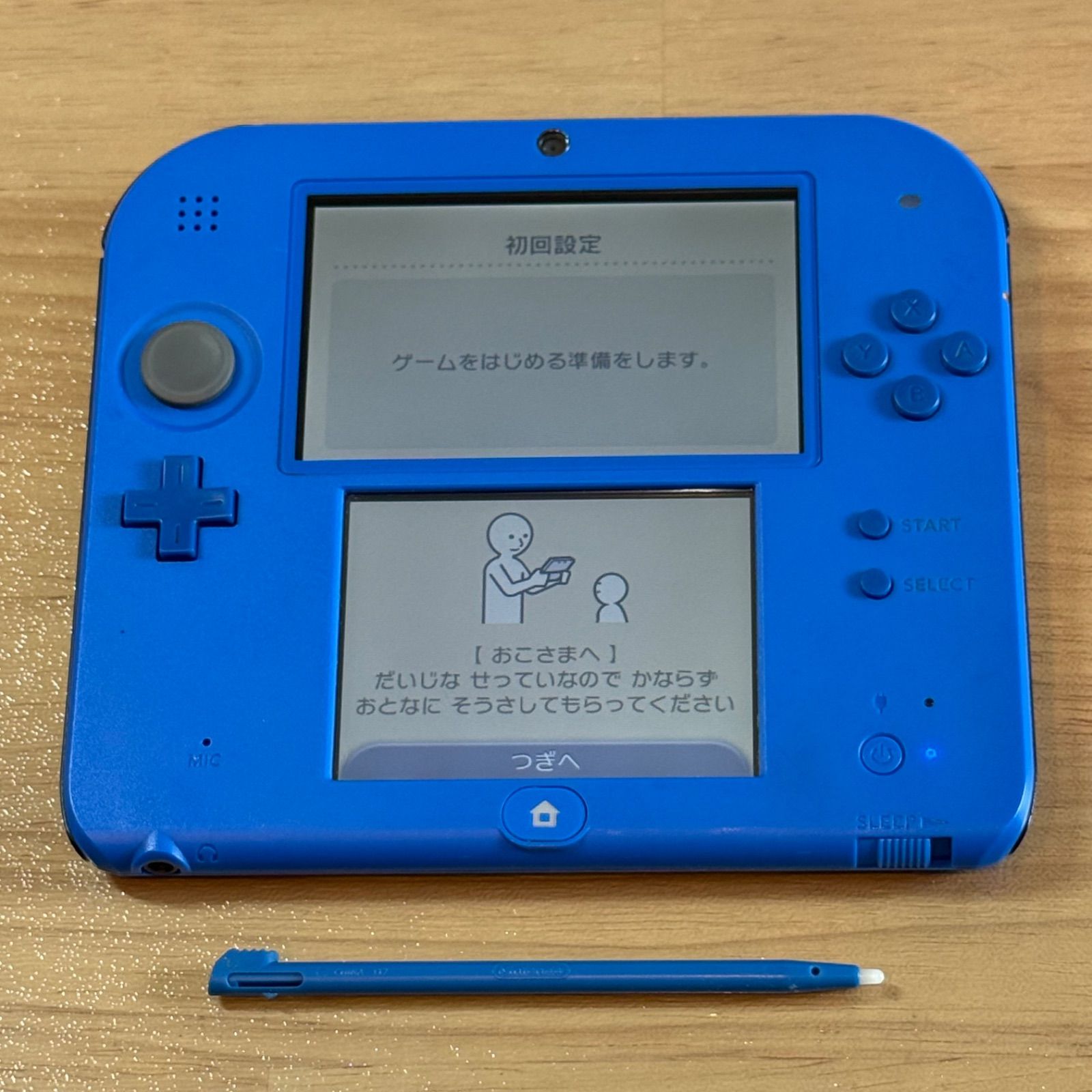 9-094【中古良品】ニンテンドー2DS ブルー