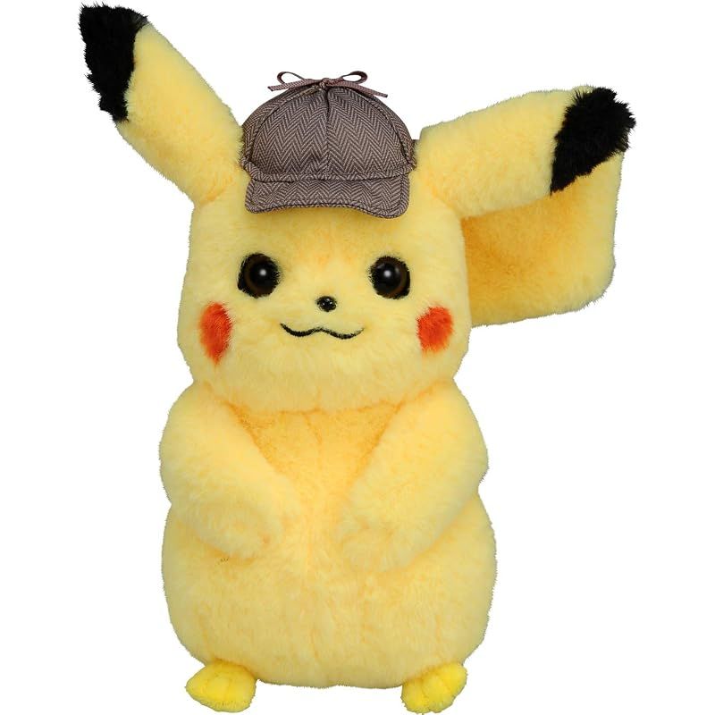 【新品】 ポケットモンスター ポケモン ぬいぐるみ 名探偵ピカチュウ 高さ約19cm
