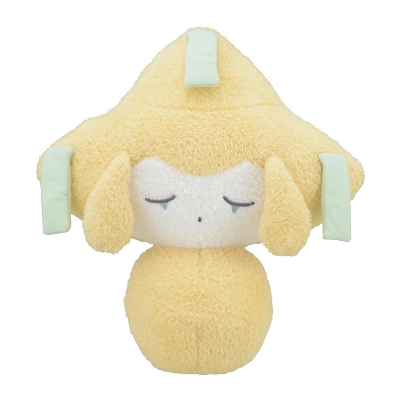 【新品】 ポケモンセンターオリジナル 蓄光ぬいぐるみ ジラーチ星つなぎ 等身大おねむりジラーチ 32×29×14(H×W×D:)
