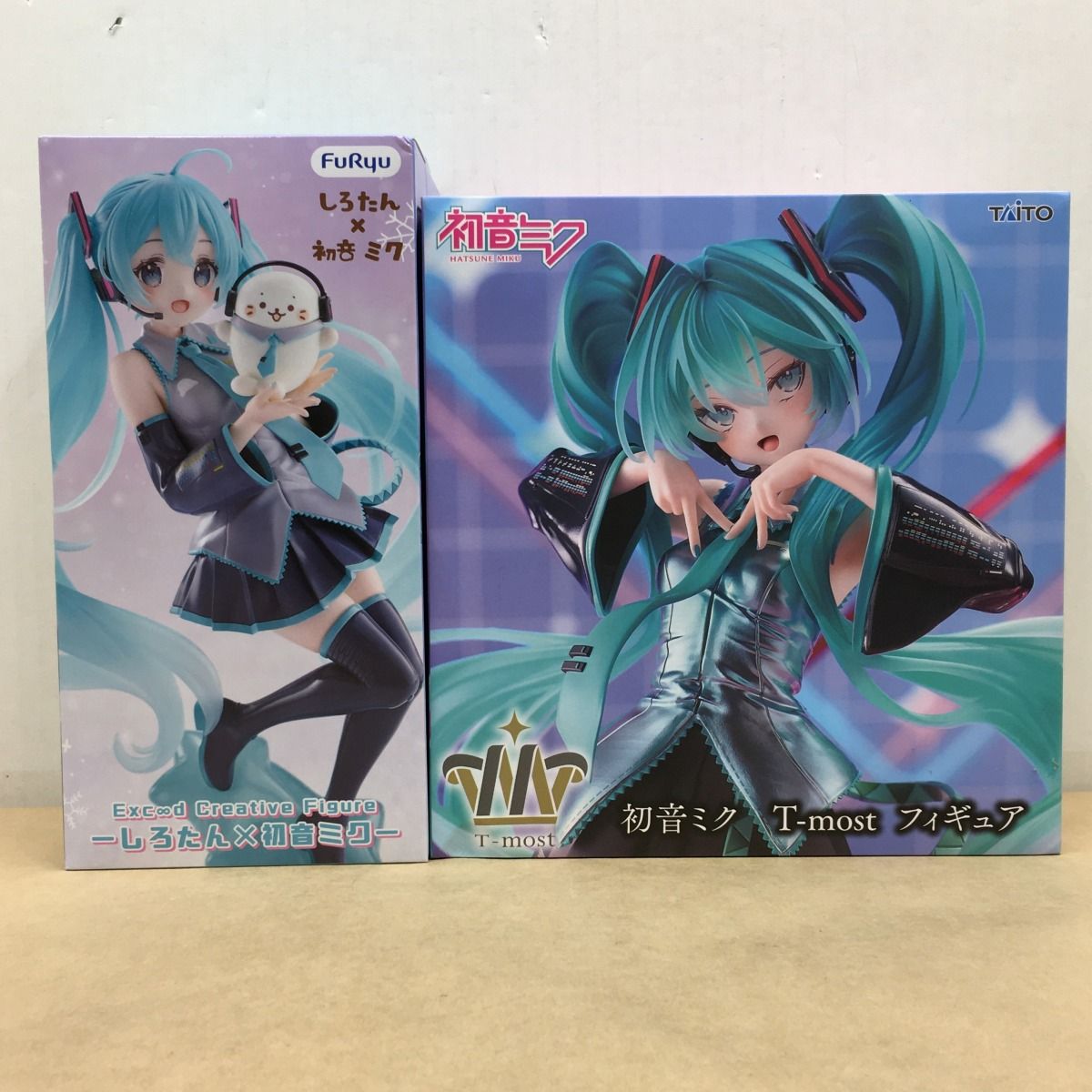 未開封 Exc∞d Creative Figure しろたん×初音ミク / 初音ミク T-most