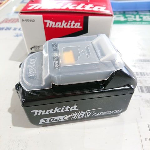 【充電回数1回】Makita マキタ BL1830B 18V 3.0Ah リチウムイオンバッテリー