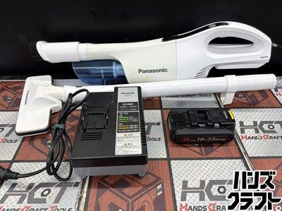 ■【中古】 パナソニック EZ37A5 クリーナー 充電器、バッテリー(18V/3.0Ah)1個付【ハンズクラフト宮崎新名爪店】