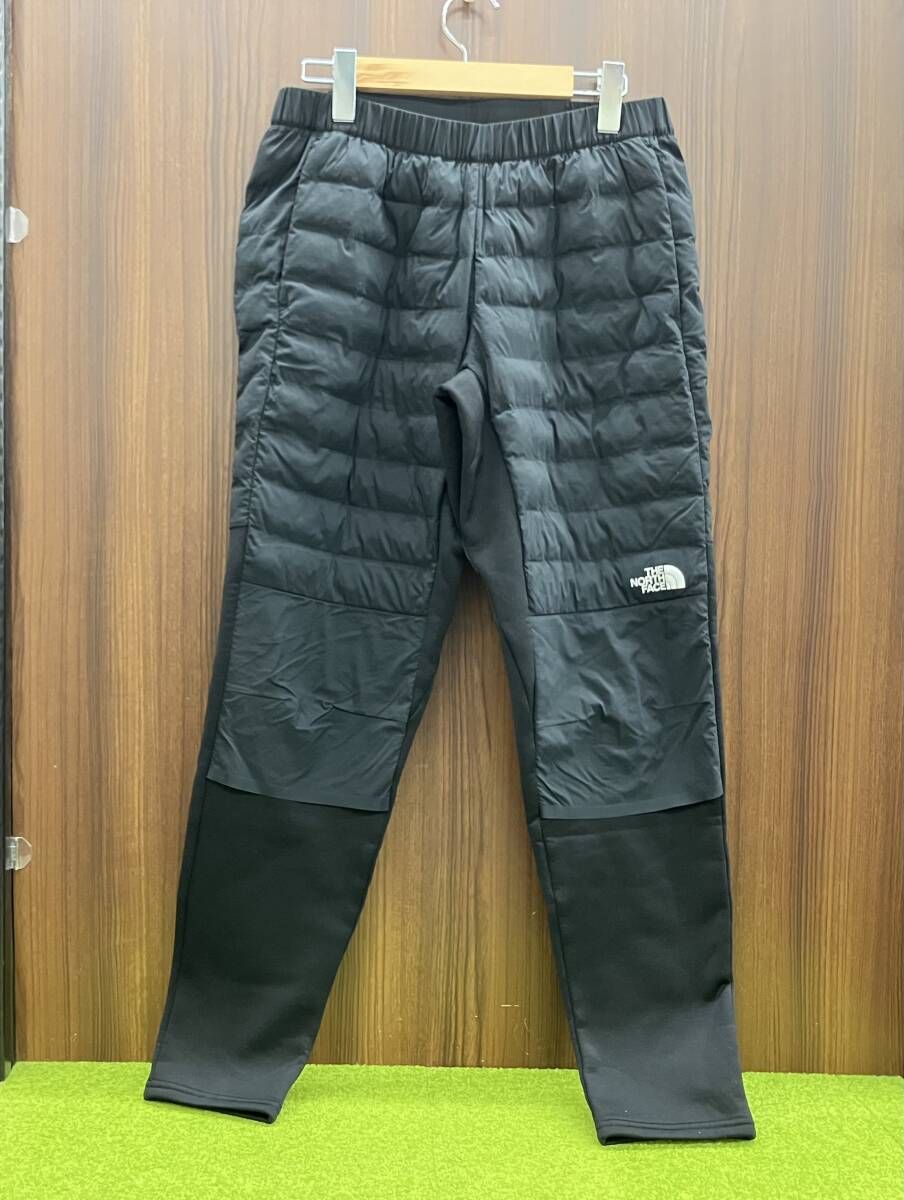 THE NORTH FACE ノースフェイス レッドラン ロングパンツ サイズL ブラック 中綿 NY82175 ナイロンパンツ メンズ ボトム