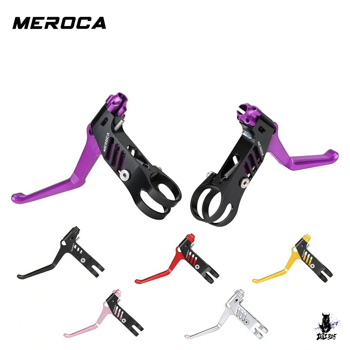 MEROCA BL03 中空 CNC アルミニウムブレーキレバー 折りたたみ自転車用