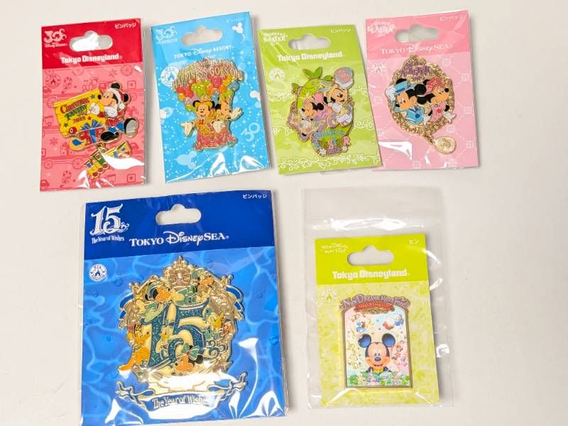ディズニー　ピンズ　ピンバッジ ディズニー ミッキー ミニ― ピンズ・ピンバッジ 6点セット New Dreams