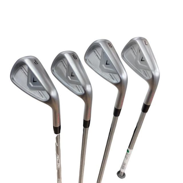 【中古】 キャロウェイ X FORGED STAR(2026) ノーメッキ 5S アイアンセット IR 純正特注シャフト (フレックスR) メンズ 男性用 右利き 右用 Cランク ゴルフクラブ