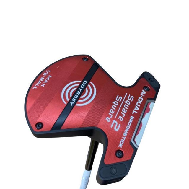 【中古】 オデッセイ Ai-DUAL SQUARE 2 SQUARE MAX 1/2-BALL BROOMSTICK 45インチ パター PT STROKE LAB 180 スチール (フレックスその他) メンズ 男性用 右利き 右用 Bランク ゴルフクラブ 53,835円