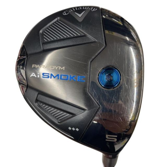 【中古】 キャロウェイ PARADYM Ai SMOKE ◆◆◆ 5W フェアウェイウッド FW TENSEI 60 for CW(Ai SMOKE FW) (フレックスS) メンズ 男性用 右利き 右用 Cランク ゴルフクラブ