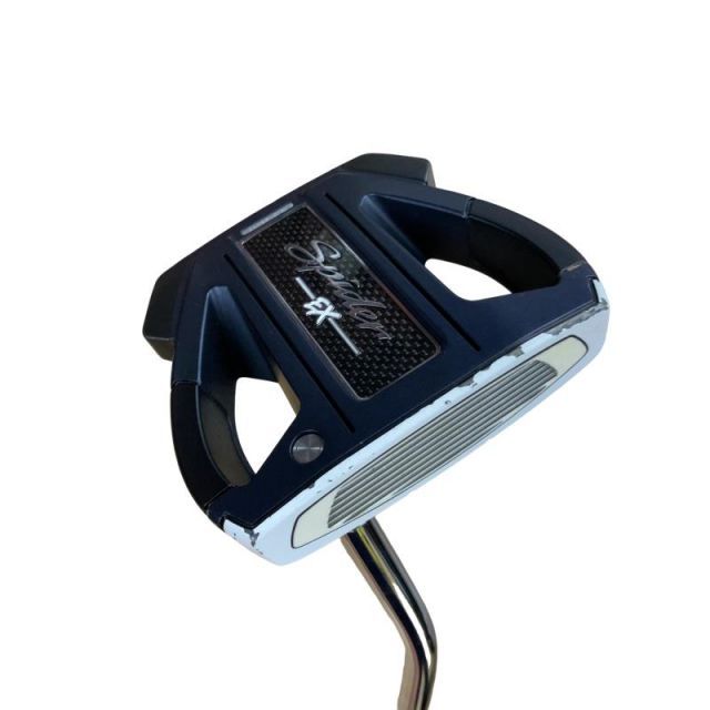 【中古】 テーラーメイド Spider EX NAVY/WHITE シングルベンド 34インチ パター PT スチール (フレックスその他) メンズ 男性用 右利き 右用 Cランク ゴルフクラブ 20,380円