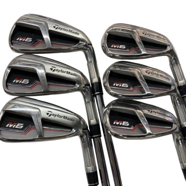 【中古】 テーラーメイド M6 6S アイアンセット IR RE-AX 85 STEEL (フレックスS) メンズ 男性用 右利き 右用 Cランク ゴルフクラブ 34,242円