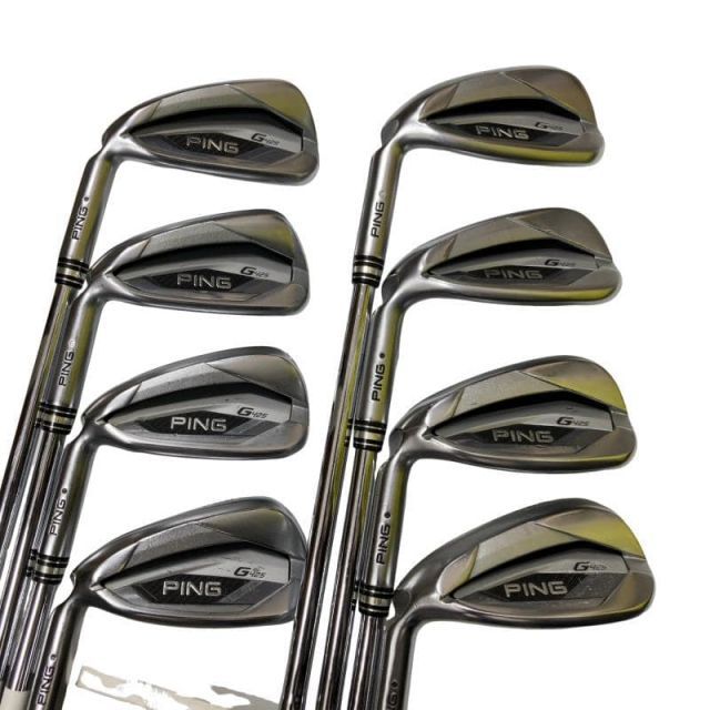 【中古】 ピン G425 8S(アーコス付き) レフティ アイアンセット IR NS PRO MODUS3 TOUR105 (フレックスS) メンズ 男性用 左利き レフティ 左用 Dランク ゴルフクラブ
