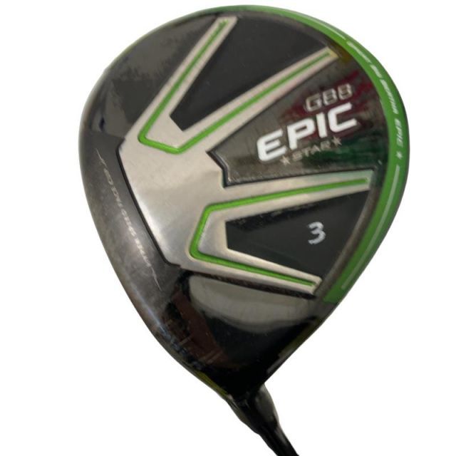 【中古】 キャロウェイ GBB EPIC STAR 3W レフティ フェアウェイウッド FW Speeder EVOLUTION for GBB (フレックスSR) メンズ 男性用 左利き レフティ 左用 Cランク ゴルフクラブ