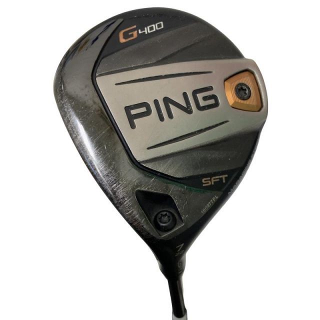【中古】 ピン G400 SFT 7W レフティ フェアウェイウッド FW ALTA J CB(FW) (フレックスSR) メンズ 男性用 左利き レフティ 左用 Cランク ゴルフクラブ