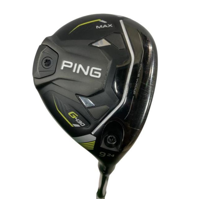 【中古】 ピン G430 MAX 9W フェアウェイウッド FW PING TOUR 2.0 CHROME 65(FW) (フレックスS) メンズ 男性用 右利き 右用 Cランク ゴルフクラブ
