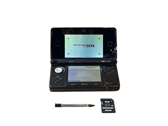 ▽Nintendo　任天堂　3DS　ブラック　CTR-001　中古品　現状品　▽11496